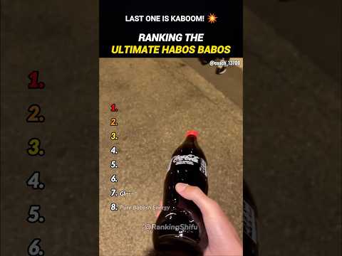 Ranking the Ultimate Habos Babos #shorts #haboshbabosh