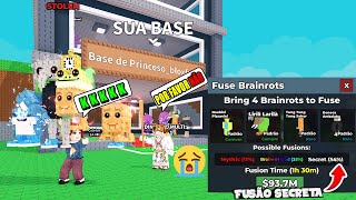 DESCOBRI A FUSÃO SECRETA E ROUBARAM O MEU LOS COMBINASIONAS NO (Roube um Brainrot)