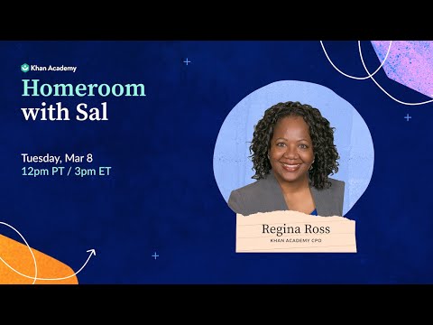 Homeroom with Sal and Regina Ross – Tuesday, March 8