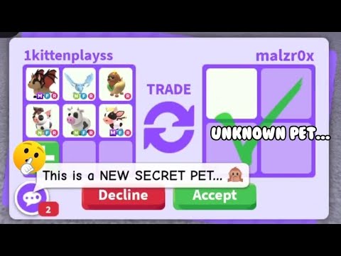 THIS PERSON Had a SECRET PET In ADOPT ME... 😱🔥