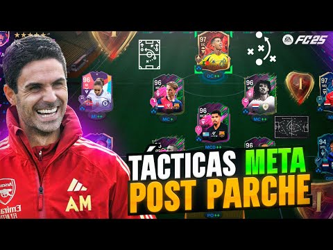 NUEVA FORMACIÓN Y TÁCTICAS META POST PARCHE EN EA FC 25