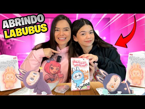 🤩 ABRIMOS CAIXAS SURPRESA DE LABUBU E VESTIMOS ELES