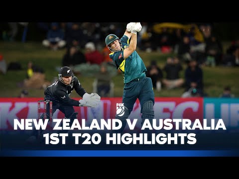 Marsh LIGHTS UP Kiwis! 🔥 New Zealand vs. Australia - First T20 Full Match Highlights | Fox Cricket