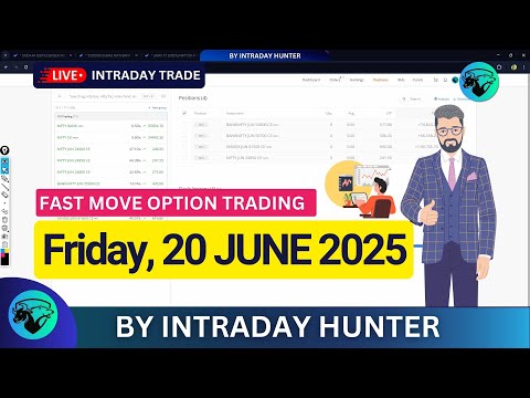 Live Bank Nifty Option Trading 📈 | Intraday Trading by Intraday Hunter