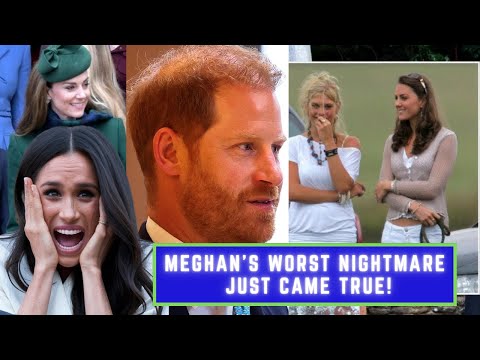 MEGHAN GNASHING HER TEETH IN ANGER! Kate JOIN HANDS With Harry's Ex-Chelsy Davy In A Bombshell Move.