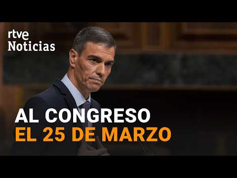 GUERRA ORIENTE MEDIO | SÁNCHEZ COMPARECERÁ ante el CONGRESO el 25 de MARZO | RTVE Noticias