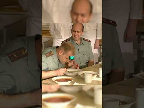 Офицеры дегустируют еду #сериал #солдаты