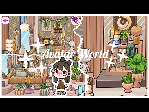 Brown 🍂🍂 fall living room idea Pazu avatar world