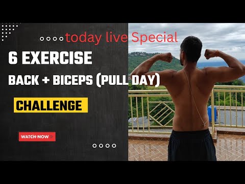 🔥 Back + Biceps (Pull Day) Live Workout | SurajFlexon Fitness Motivation