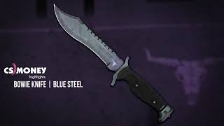 Bowie Knife Blue Steel Gameplay