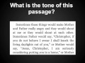 Understanding Tone and Mood in Literature
