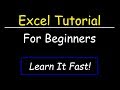 Excel Functions and Shortcuts