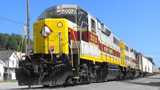 🦅 North Shore GP38s Pull Nittany And Bald Eagle Train Past Tyrone