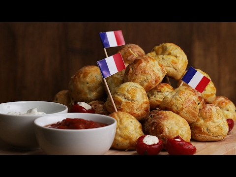 French Cheese Puffs (Gougeres)