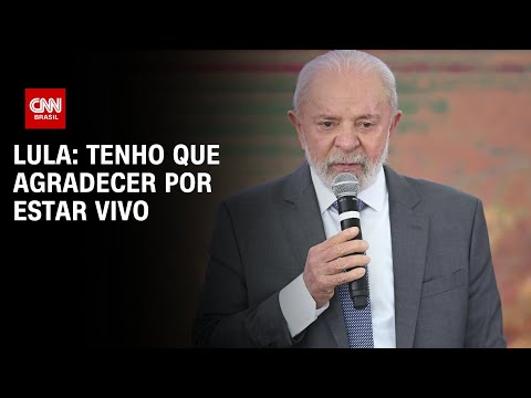 Lula: Tenho que agradecer por estar vivo | LIVE CNN