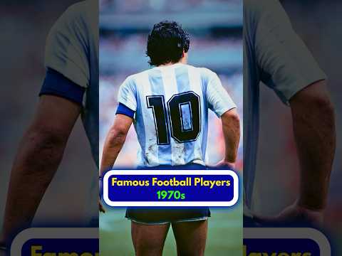 World Top Famous Football Players of the 1970s😯Part _1 #soccer #footballplayer #nostalgia