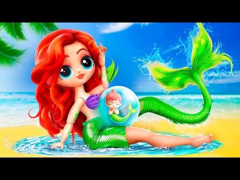 Amazing Life of Princess Ariel! LOL Surprise DIYs