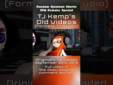 【Splatoon SFM #shorts】 Woomy Girl Appears