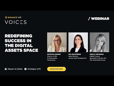 Binance VIP Voices Episode 8: Female Leaders Redefining Success in the Digital Assets Space