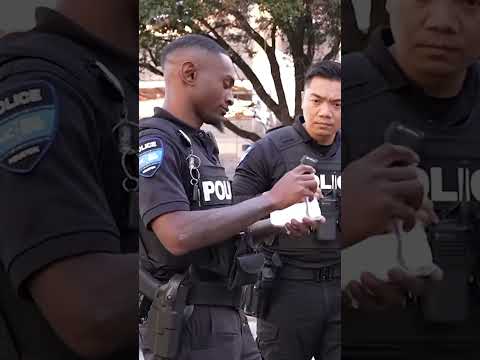 Police Fell For the Bait!! 👮🍩 #kaneljoseph #prank