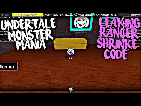 Undertale Monster Mania Rancer Code 07 2021 - undertale monster mania roblox game