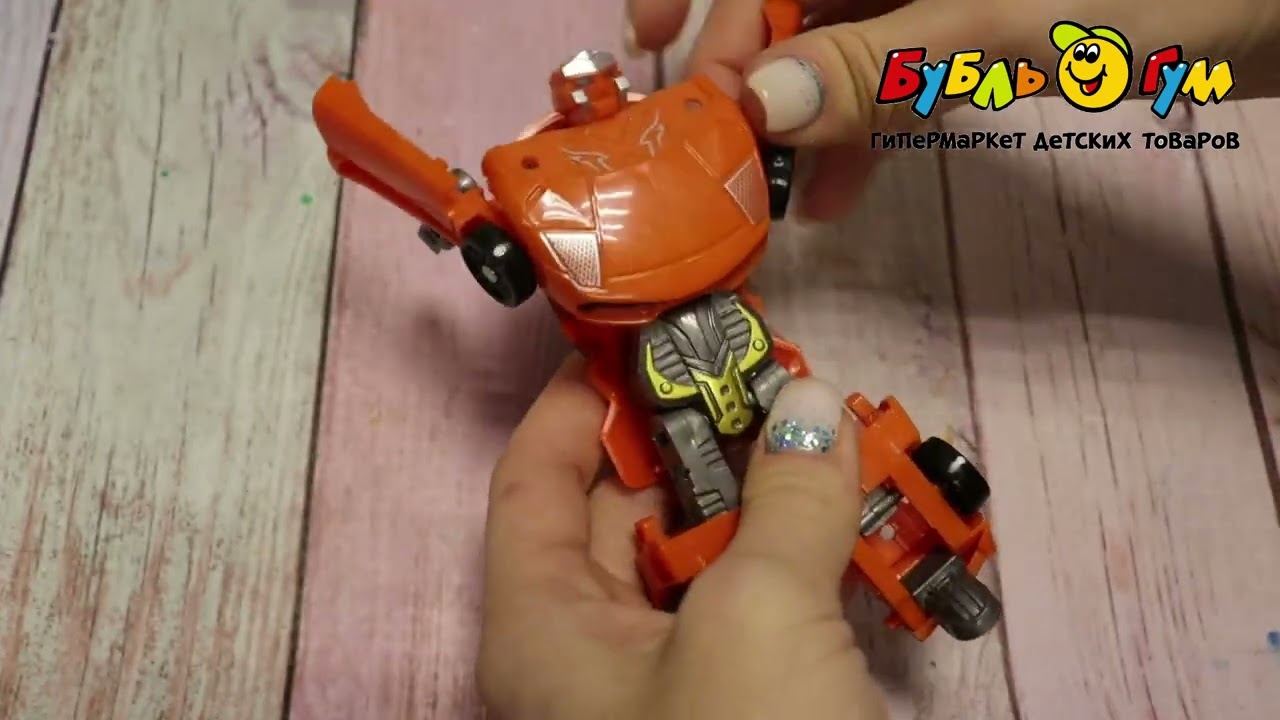 Робот-трансформер Lanson Toys Changerd Deformation в ассортименте - видео