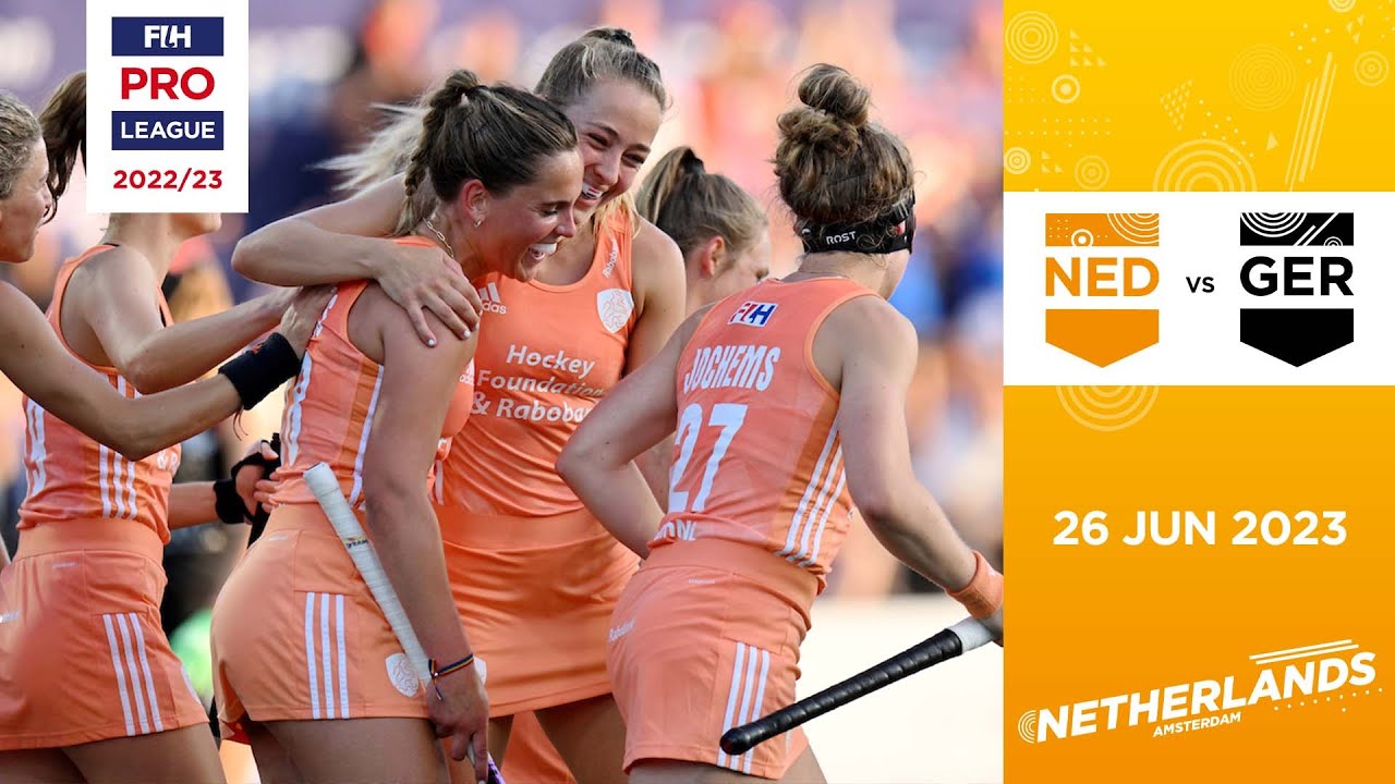 FIH Hockey Pro League 2022-23: Netherlands vs Germany (Women, Game 2) – Highlights