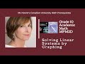 Linear Systems and Graphing Concepts