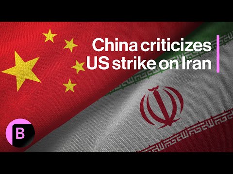 YouTube video thumbnail: China 'Strongly' Condemns US Strike on Iran's Nuclear Program