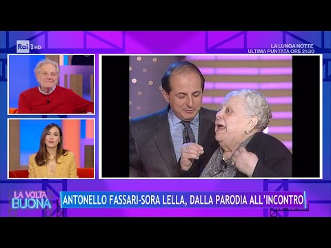 "Farà giorno", Antonello Fassari torna in scena - La Volta Buona 31/01/2024