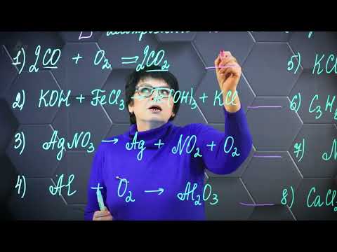 Types of chemical reactions. Part 2.