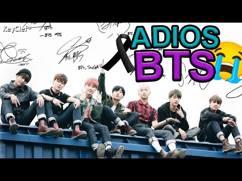 Adios BTS 😢 la banda ya no regresará a lo que era | esta es la despedida