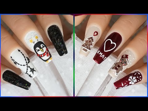 Christmas Nail Art Design |🎁🔔Cute Christmas Nail Art Compilation | Cute Nails💖🎄