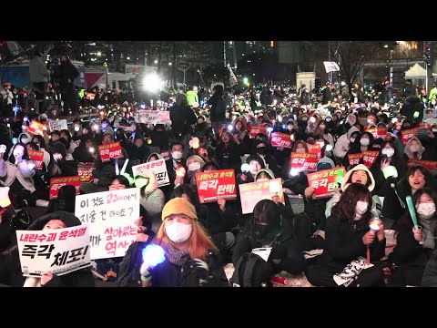 South Koreans continue protest against president as opposition plans new impeachment push | AFP