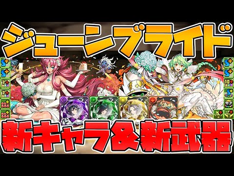 ジューンブライド復刻決定！新キャラ+新進化+武器化も来るぞ～！！！【パズドラ】