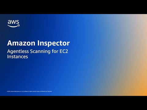 Amazon Inspector agentless vulnerability assessments for Amazon EC2 (Preview) | Amazon Web Services