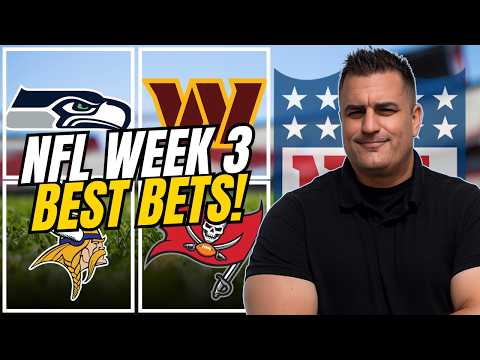 Seahawks vs Commanders | Vikings vs Bucs: Jesse's Best Bets | NFL Week 3 Picks