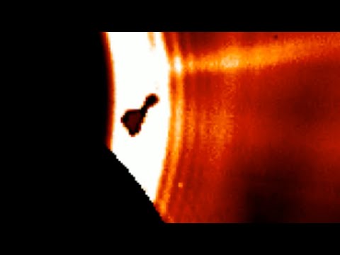 Ship Leaving Sun, 10X Bigger than Earth! April 15, 2024, UFO Sighting News.