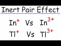 Understanding the Inert Pair Effect