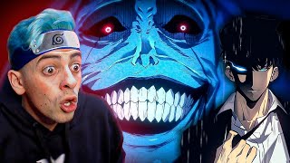 Reacción a SOLO LEVELING por PRIMERA VEZ (1-8) | Manhwa Español