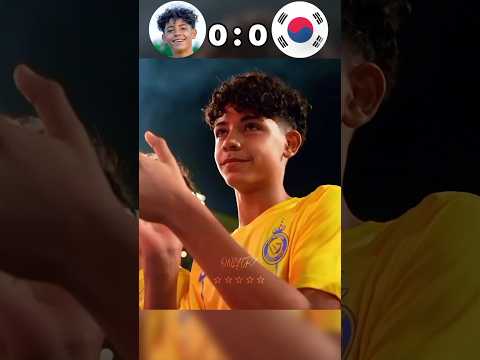 South Korea 🇰🇷 Ronaldo jr🇵🇹 - Football imaginary match final #ronaldo #football