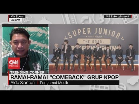Ramai ramai 'Comeback' Grup Kpop