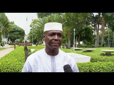 L’interview du Premier ministre  Abdoulaye Maïga à l’issue de l’exécution de l’hymne de l’AES,