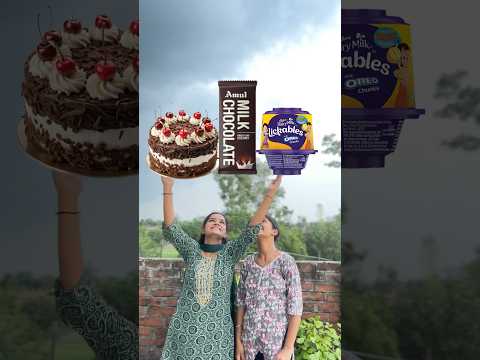 Milk Chocolate with Cake Milkshake 😋🤤#shorts #ytshorts #youtubeshorts