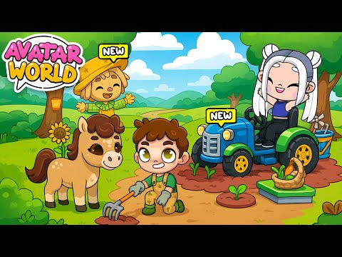 NEW SEASON! 😍 FARM LIFE IN AVATAR WORLD!? 🚜🌽 SECRETS AND BUGS!