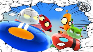 Red Light, Green Light, Oops! 🚦🚸 | Rob The Robot | Preschool Learning