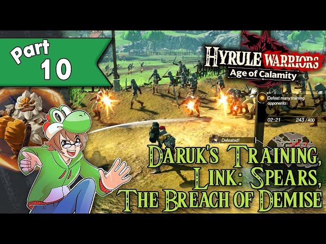 Hyrule Warriors: Age of Calamity Very Hard walkthrough Part 10 - That's the Spear-it!