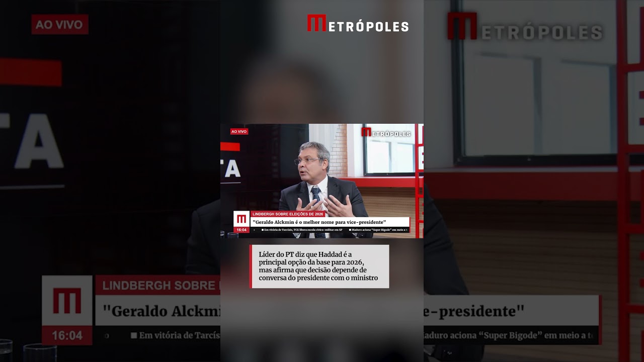 Lindbergh cita Haddad como “nome mais forte” ao governo de SP