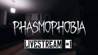Phasmophobia Livestream #1 - Η Αρχή του αχτύπητου διδύμου κυνηγών φαντασμάτων