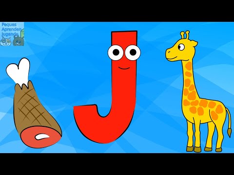 Aprende a Leer con la Letra J  Video para niños de Peques Aprenden Jugando